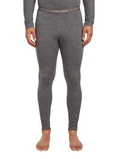 Icebreaker Underwear Thermal Leggings 260 Tech fitted (Merino wool) - grey Men's